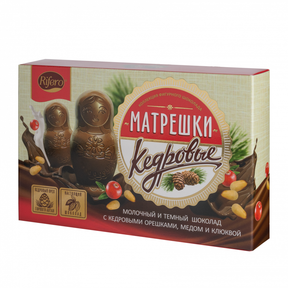  Риф и ко Конфеты "Матрёшки кедровые" 100г           в Симферополе