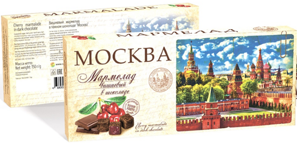 №2 Сладарт Мармелад Вишневый в тёмном шоколаде, 150г   в Симферополе