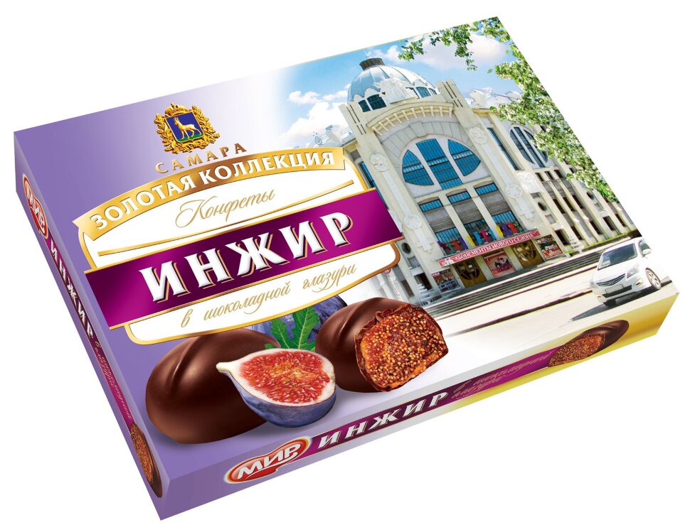  КФ МИР Инжир в шоколадной глазури 160г в Симферополе